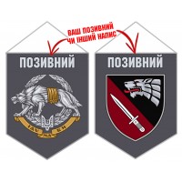 Вимпел 4 полк Рейнджер ССО з позивним на замовлення