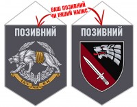 Вимпел 4 полк Рейнджер ССО з позивним на замовлення