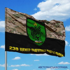 Прапор 239 центр підготовки підрозділів Camo-black