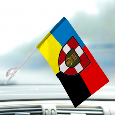 Купить Автомобільний прапорець 100 окрема механізована бригада Combo в интернет-магазине Каптерка в Киеве и Украине