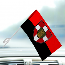 Купить Автомобільний прапорець 100 окрема механізована бригада червоно-чорний в интернет-магазине Каптерка в Киеве и Украине