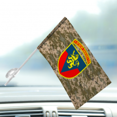 Купить Автомобільний прапорець 223 ЗРП з новим шевроном Піксель в интернет-магазине Каптерка в Киеве и Украине
