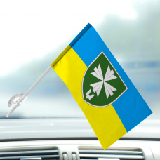 Автомобільний прапорець 99 окремий батальйон управління та забезпечення ССО