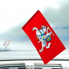 Купить Автомобільний прапорець Вітіс - історичний литовський прапор в интернет-магазине Каптерка в Киеве и Украине