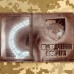 Обкладинка Посвідчення Офіцера 38 ОБрМП коричнева лакова  