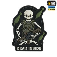 PVC нашивка Dead inside M-TAC 