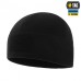 Шапка M-Tac Watch Cap Elite фліс (320г/м2) BLACK з липучкою 