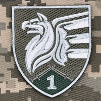 Нарукавний знак 1 Батальон 81 ОАМБр (польовий)