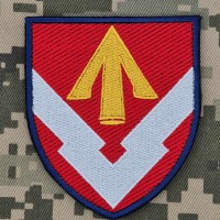 Нарукавний знак 434 центральна ракетна база (кольоровий)