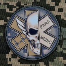 Купить PVC шеврон Paramedic піксель в интернет-магазине Каптерка в Киеве и Украине
