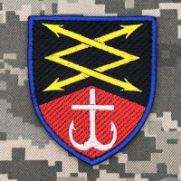 Шеврон 101 окремий полк зв'язку і управління