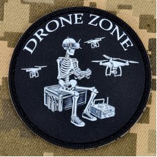 PVC нашивка Drone Zone