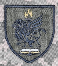 Шеврон 239 Центр підготовки підрозділів Олива-чорний