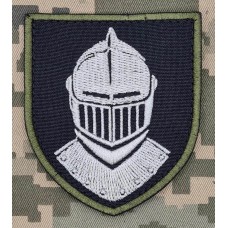 Нарукавний знак 3 окрема танкова бригада Чорно-білий