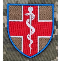 Нарукавний знак Командування Медичних сил Збройних Сил України
