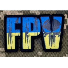 PVC нашивка FPV Punisher UA