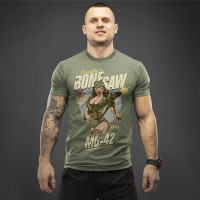 Футболка Bone Saw SVASTONE Olive 