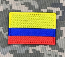 Купить Нашивка прапор Колумбія в интернет-магазине Каптерка в Киеве и Украине