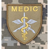 Шеврон Medic Coyote