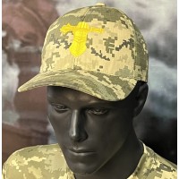 Бейсболка танкові війська піксель