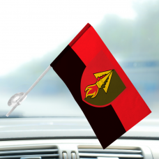 Автомобільний прапорець 1039 ОЗРП червоно-чорний