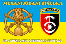 Купить Прапор 30 ОМБр 2 знаки в интернет-магазине Каптерка в Киеве и Украине