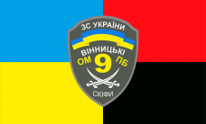Прапор 9 окремий мотопіхотний батальйон Вінницькі скіфи Combo