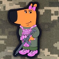 PVC патч Бійчиня на чилі )