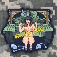 PVC патч Word Of Tanks Girl