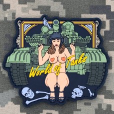 PVC патч Word Of Tanks Girl
