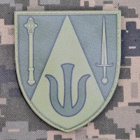 PVC Шеврон 11 Армійський Корпус Олива