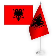Настільний прапорець Албанія