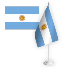 Настільний прапорець Аргентина