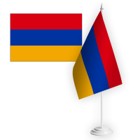 Настільний прапорець Вірменія