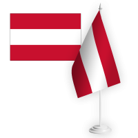 Настільний прапорець Австрія