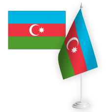 Настільний прапорець Азербайджан
