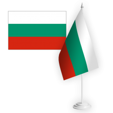 Настільний прапорець Болгарія