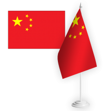 Настільний прапорець Китай