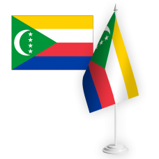 Настільний прапорець Коморські Острови
