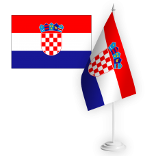 Настільний прапорець Хорватія