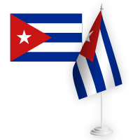 Настільний прапорець Куба