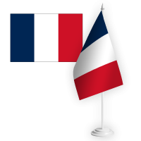 Настільний прапорець Франція