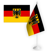 Настільний прапорець Німеччина (з гербом)