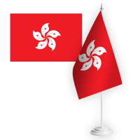 Настільний прапорець Гонконг