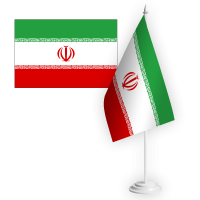 Настільний прапорець Іран