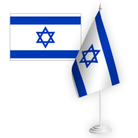 Настільний прапорець Ізраїль