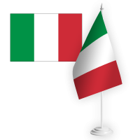 Настільний прапорець Італія