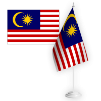 Настільний прапорець Малайзія