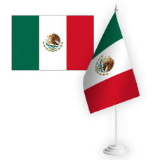 Настільний прапорець Мексика