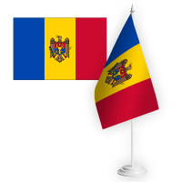 Настільний прапорець Молдова